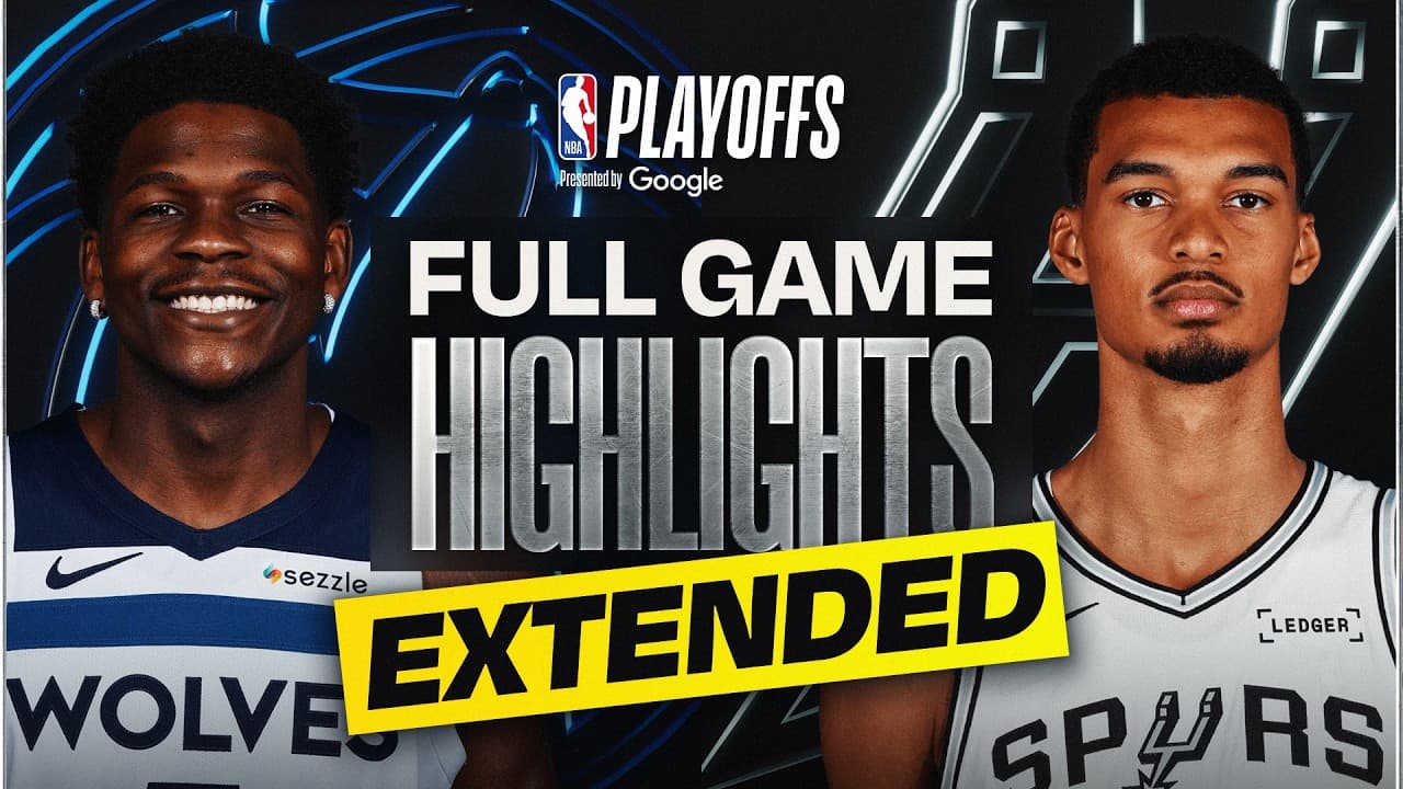 EXTENDED: #6 TIMBERWOLVES at #2 SPURS | FULL GAME 1 HIGHLIGHTS | May 4, 2026