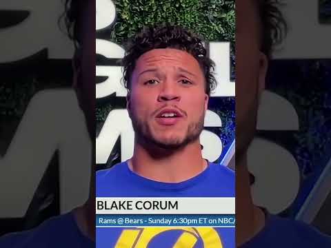 Blake Corum shares Sean McVay’s message to the Rams ahead of their NFL playoff matchup