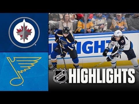 Jets vs. Blues | NHL Highlights | December 17, 2025