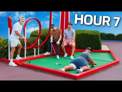 We're Stuck Here Until We Hole in One Every Hole