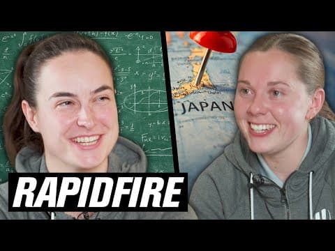 “Schule? - Ich habe getan, was ich tun musste!” 😅🏫 "𝗥𝗮𝗽𝗶𝗱𝗙𝗶𝗿𝗲"🔥💬 mit Caitlin Dijkstra & Janou Levels