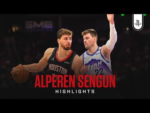 Alperen Sengun (27 points) Highlights vs. Utah Jazz