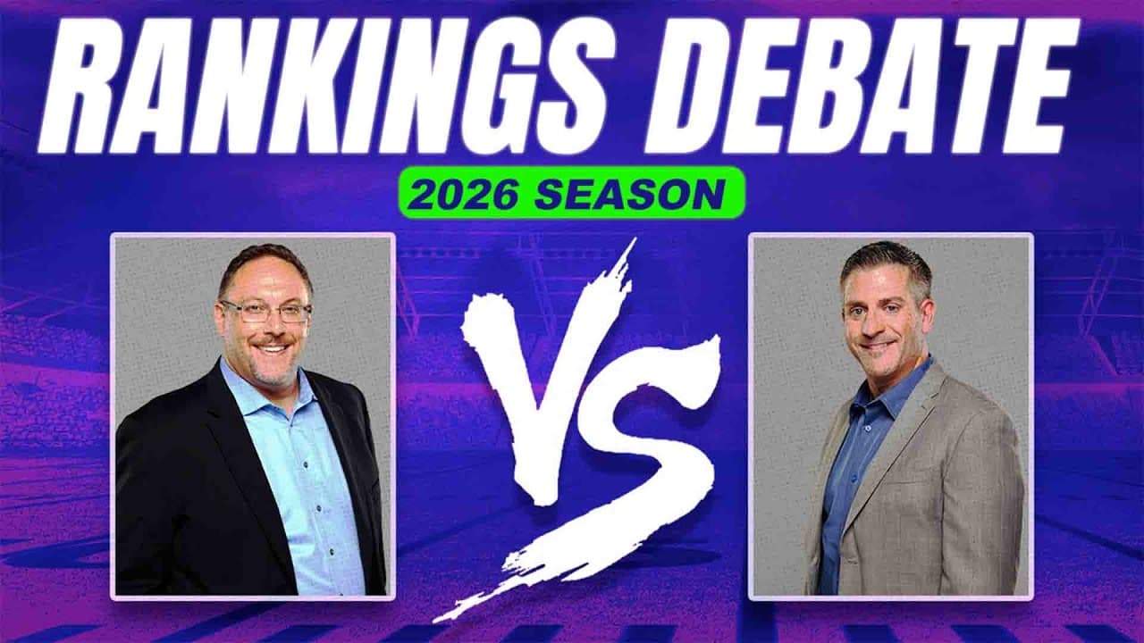 Rankings Disputes! Sorting Out Rankings Discrepancies With Debates! | 2026 Fantasy Football Advice