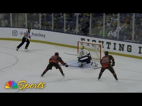 St. Lawrence vs. Notre Dame | COLLEGE HOCKEY HIGHLIGHTS | 10/17/25 | NBC Sports
