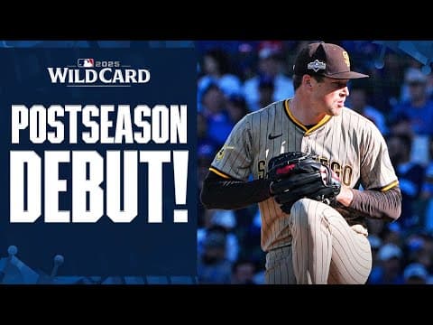 FILTH from Mason Miller! Three strikeouts in his 1 inning for the Padres! ⛽️ (Full inning)