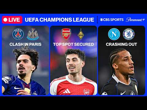 UEFA Champions League 24/7 ⭐ | MD8: Arsenal, Chelsea & MORE | Monday 2/16 | CBS Sports Golazo