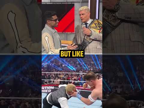 Cody Rhodes looks back at John Cena's heel turn 👀 (via WWE)