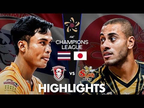 Stings Aichi 🇯🇵 vs Nakhonratchasima 🇹🇭 | Highlights | AVC Champions League 2026