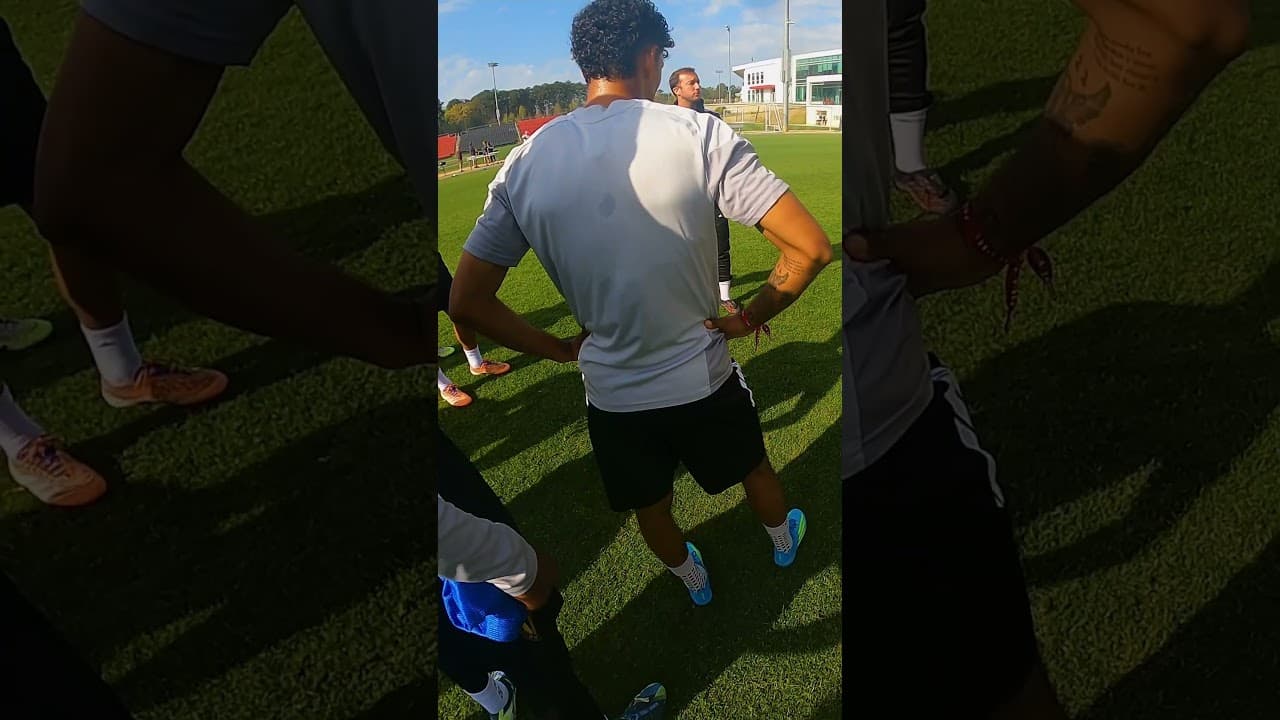 POV: you made the squad for today’s session