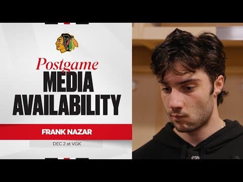 "It's just executing." | Frank Nazar Postgame 12.2.25