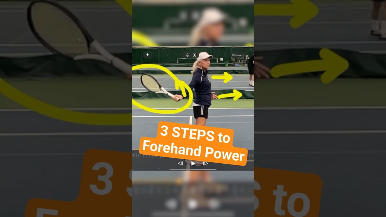 Follow these steps for HUGE forehand power: