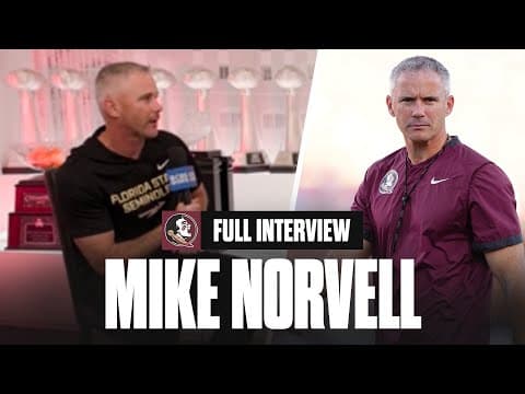 Mike Norvell speaks on the biggest lesson learned from last season, new coordinators stepping in
