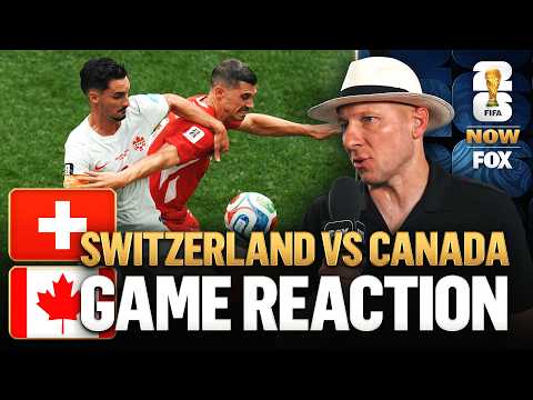 INSTANT REACTION 🚨 Switzerland wins Group B over Canada, Bosnia and Herzegovina secure 3rd place ⚽️