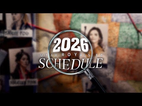 Utah Royals 2026 Schedule Release