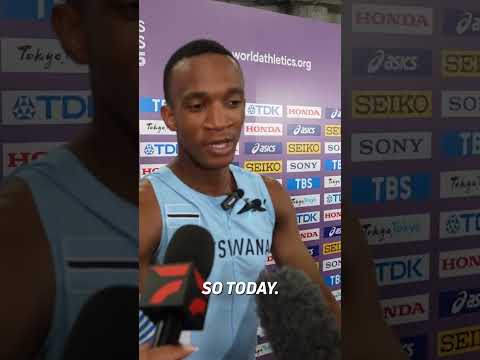 Botswana’s Busang sets 400m WORLD LEAD IN TOKYO! 🌍🔥