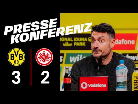 "Dortmund war effektiver" I Pressekonferenz nach Borussia Dortmund - Eintracht Frankfurt