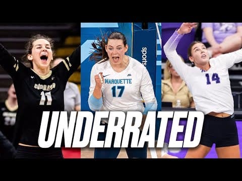 Underrated players to watch in the 2025 NCAA volleyball tournament