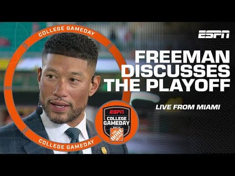 Marcus Freeman addresses Notre Dame’s CFP omission | College GameDay