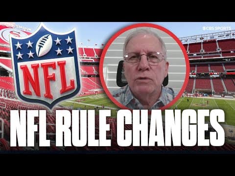Former NFL official discusses new rules for 2025 season | New OT rule, first down technology & MORE