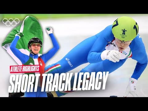 Short Track Legend & Olympic Champion Arianna Fontana 🇮🇹🥇 | Athlete Highlights