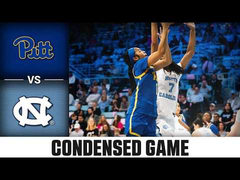 Pitt vs. North Carolina Condensed Game | 2025-26 ACC Women's Basketball