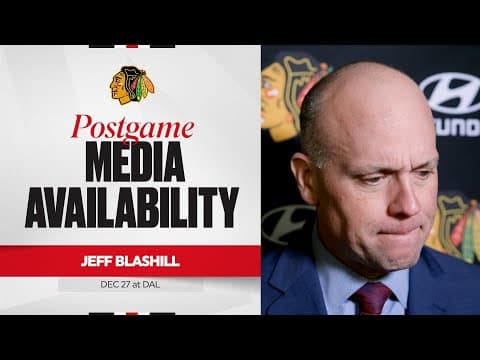 "Overall was a good team win." | Jeff Blashill Postgame 12.27.25