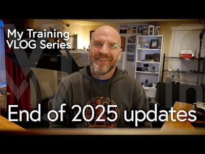 VLOG update: 2025 recap, updates, and 2026 preview