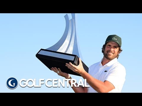 'Nothing compares to this': Nacho Elvira reacts to winning Dubai Invitational | Golf Channel