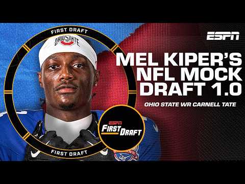 🚨MEL KIPER'S 2026 MOCK DRAFT 1.0🚨 Top-10 breakdown w/Field Yates | First Draft🏈