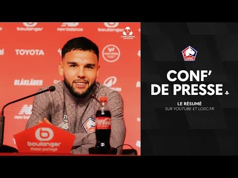 Le résumé de la conférence de presse avant #OGCNLOSC avec Bruno Genesio et Calvin Verdonk 🎙️