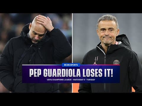 Manchester City and PSG Suffer Embarrassing Results... | Champions Club | CBS Sports Golazo