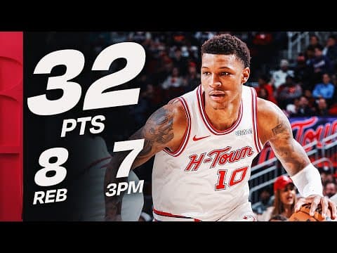 Jabari Smith Jr. Drops Season-High 32 vs Pelicans | January 18, 2026