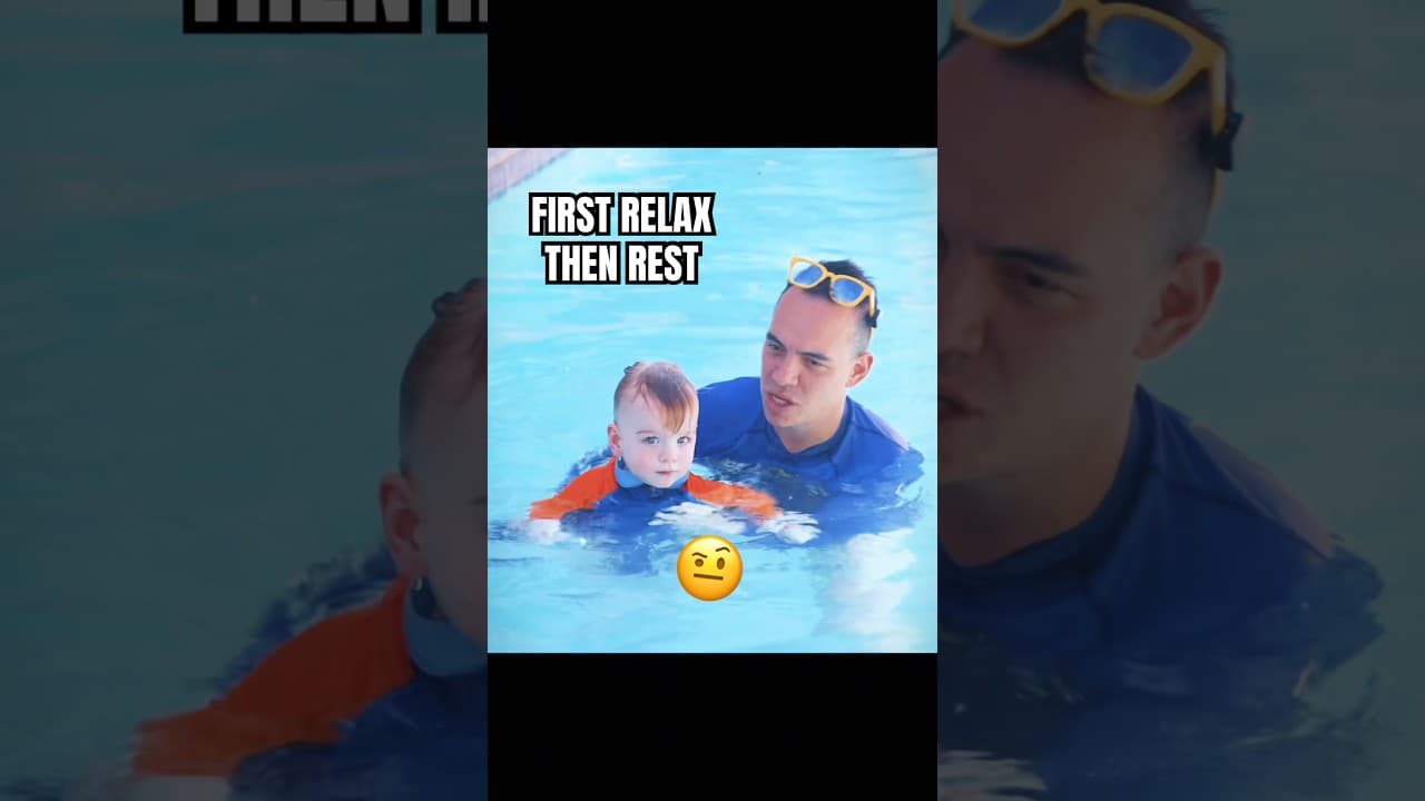 TEACH BABY TO FLOAT IN WATER