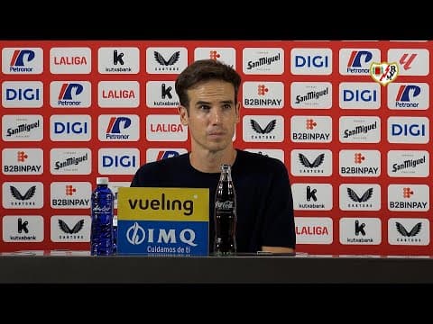 Íñigo Pérez tras el Athletic Club 1 -  Rayo Vallecano 0