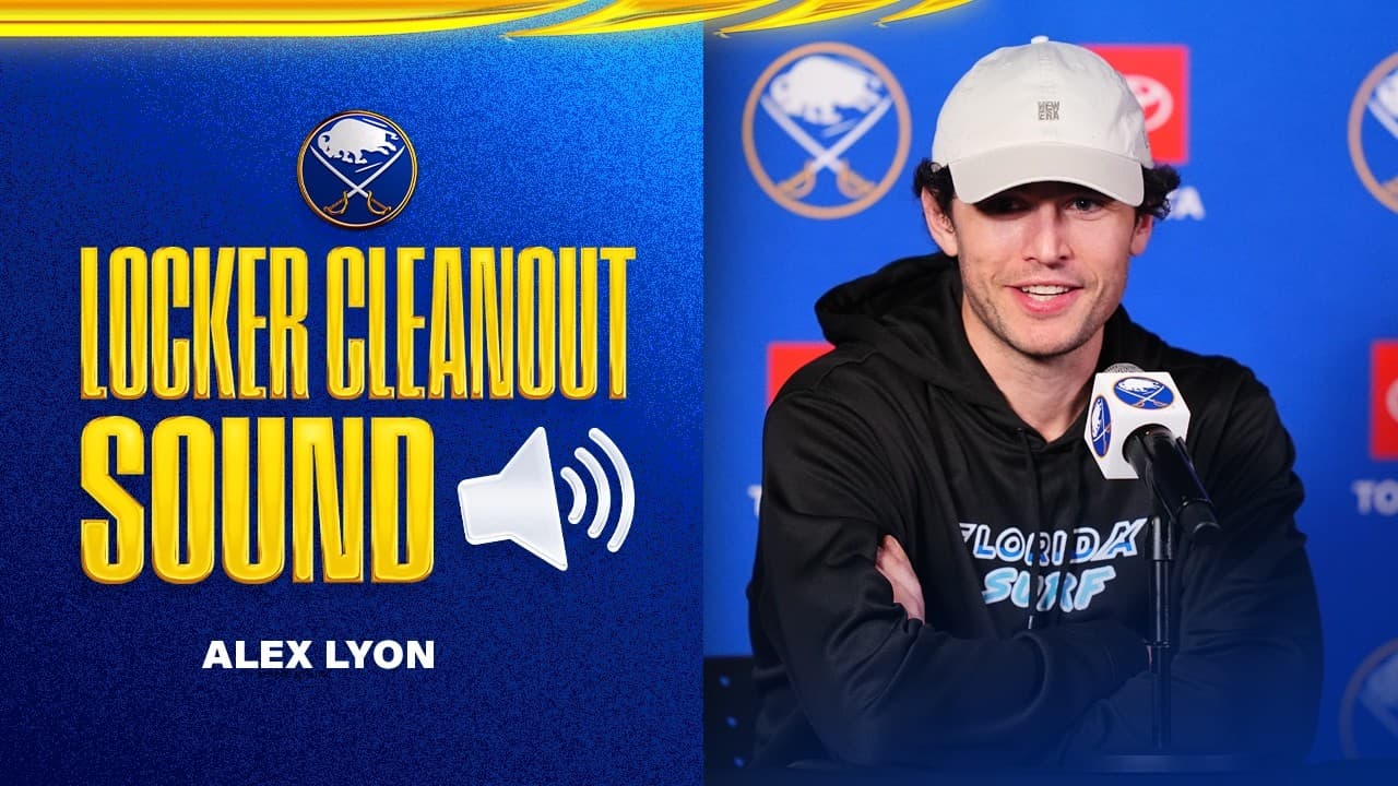 "The Hamster Wheel Doesn't Stop" | Alex Lyon On Conclusion Of Buffalo Sabres Season, NHL Playoffs