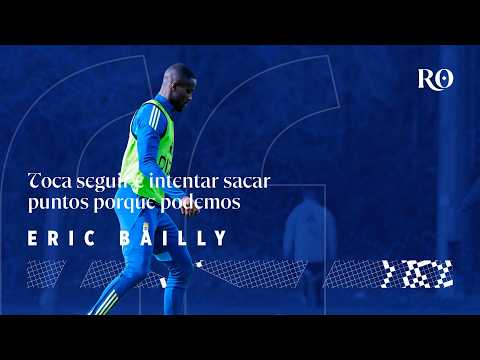 Rueda de Prensa Eric Bailly