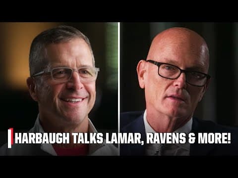 John Harbaugh on Lamar Jackson's MVP-caliber play, appetite for coaching Ravens & more | NFL on ESPN