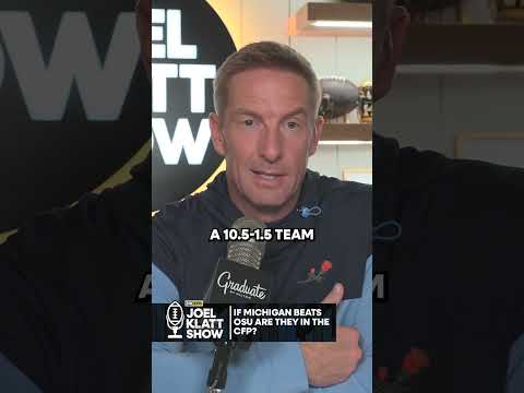 Could the "best win in the country" push Michigan into the CFP? 🤔