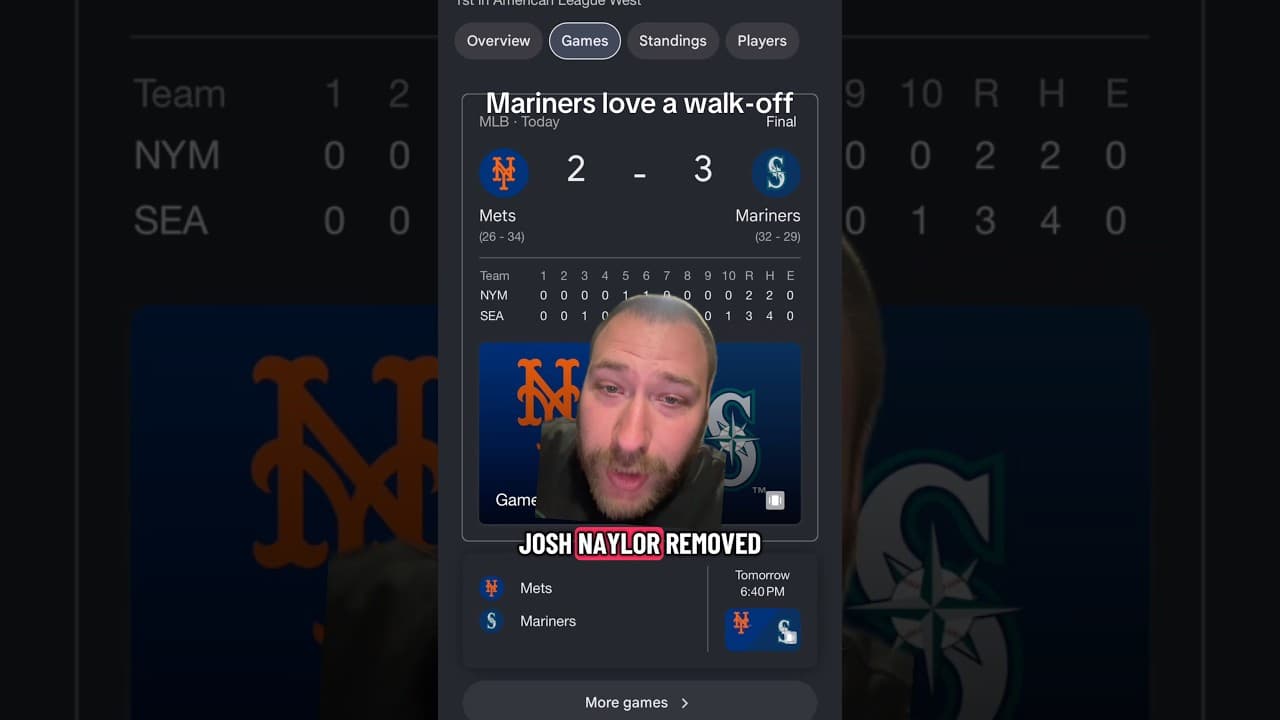 Tell me if you’ve heard this before… MARINERS WALK IT OFF!