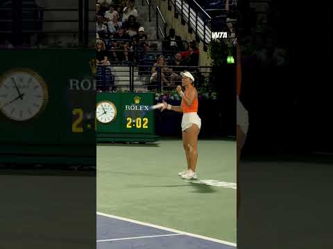 Jessica Pegula locks in her place in the Dubai final! 👊 #wta #tennis #ddftennis