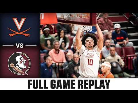 Virginia vs. Florida State Full Game Replay | 2025-26 ACC Men's Basketball