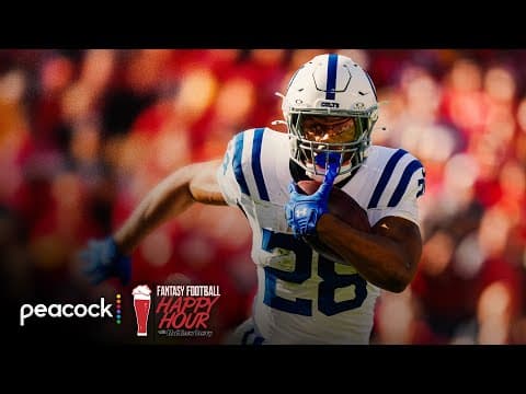 Bet on Colts' Rivers, Taylor against Seahawks in Week 15 | Fantasy Football Happy Hour | NFL on NBC