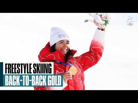 Gremaud defends ski slopestyle gold vs. Gu