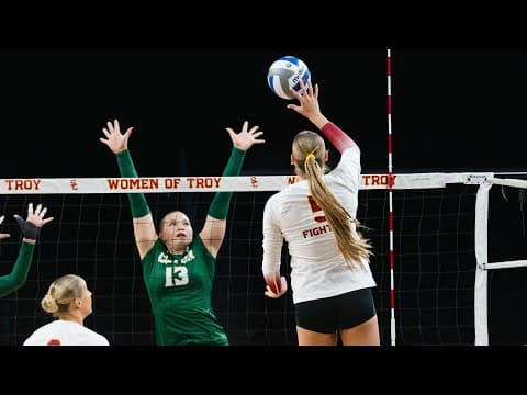 Full 5th set: Cal Poly vs. USC second round finish in the 2025 NCAA volleyball tournament