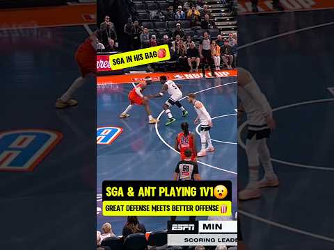 Antman ALMOST locked up SGA😭