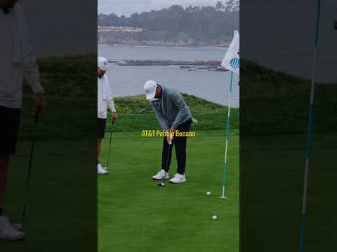 Si Woo Sounds at Pebble Beach 😂