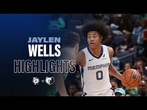 Jaylen Wells highlights vs Boston Celtics