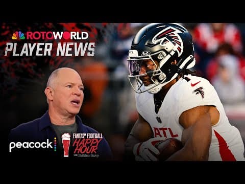 Why won’t Falcons give Bijan Robinson ball in red zone? | Fantasy Football Happy Hour | NFL on NBC
