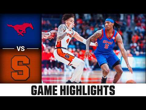 SMU vs. Syracuse Game Highlights | 2025-26 ACC Men's Basketball