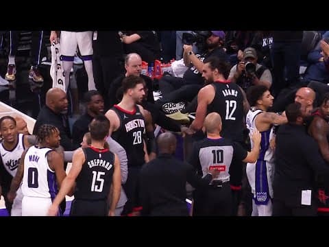 Things Get HEATED in Rockets vs Kings 😳